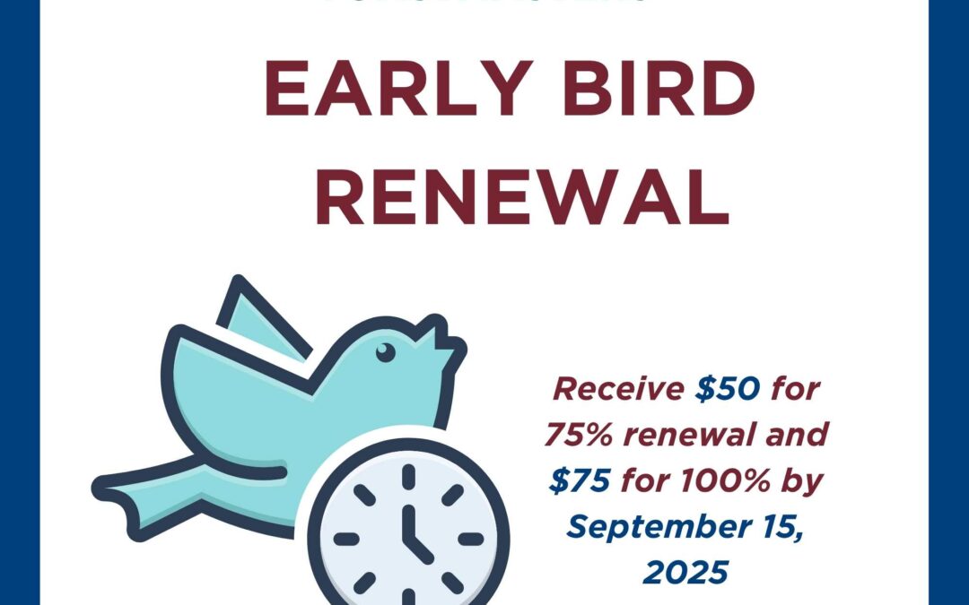 Early Bird Renewal