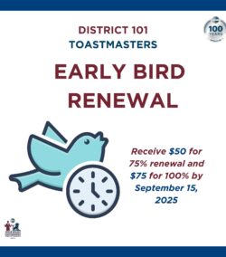 Early Bird Renewal