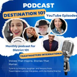 From Passion to Podcast: My Journey as Podcast Chair for District 101