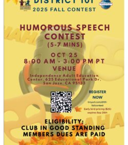 Humorous Speech Contest