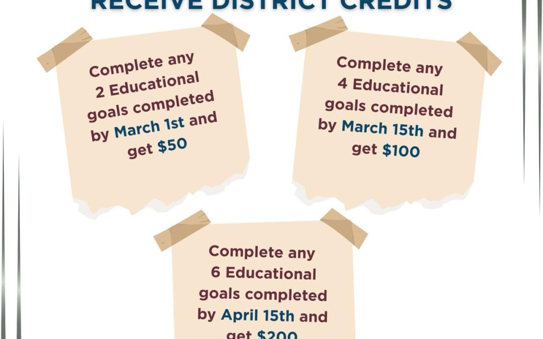 Educational Goals Incentives